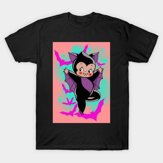 BAT KEWPIE T-Shirt by JayJ's